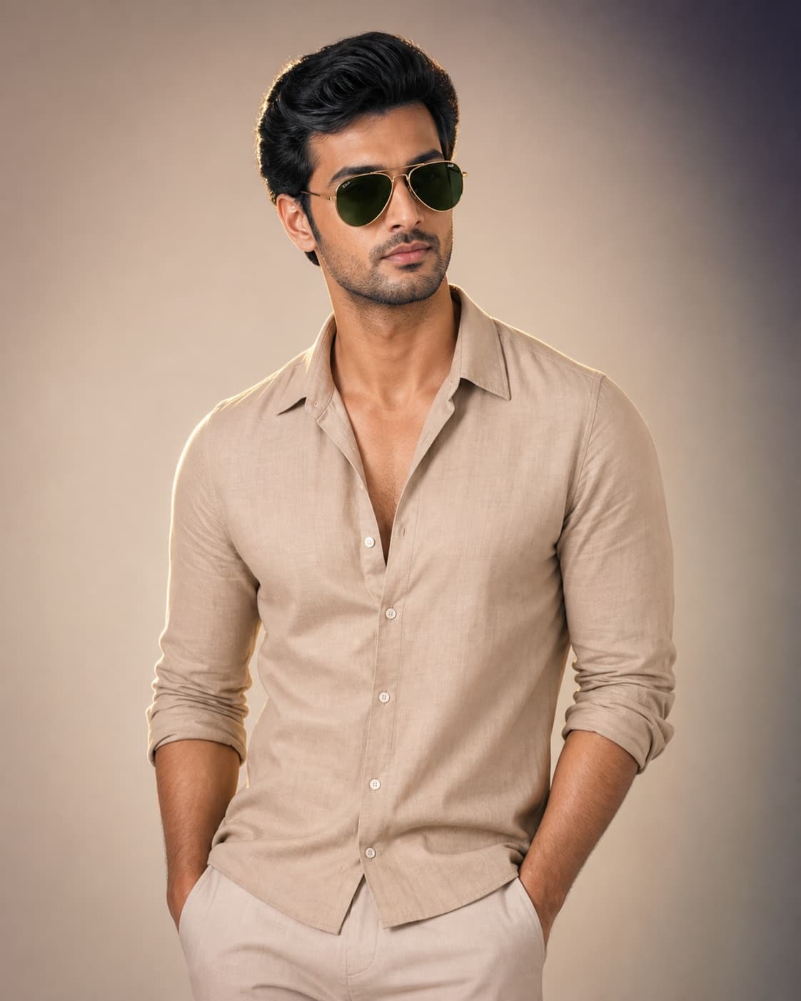 Classic Aviator Sunglasses, view 1