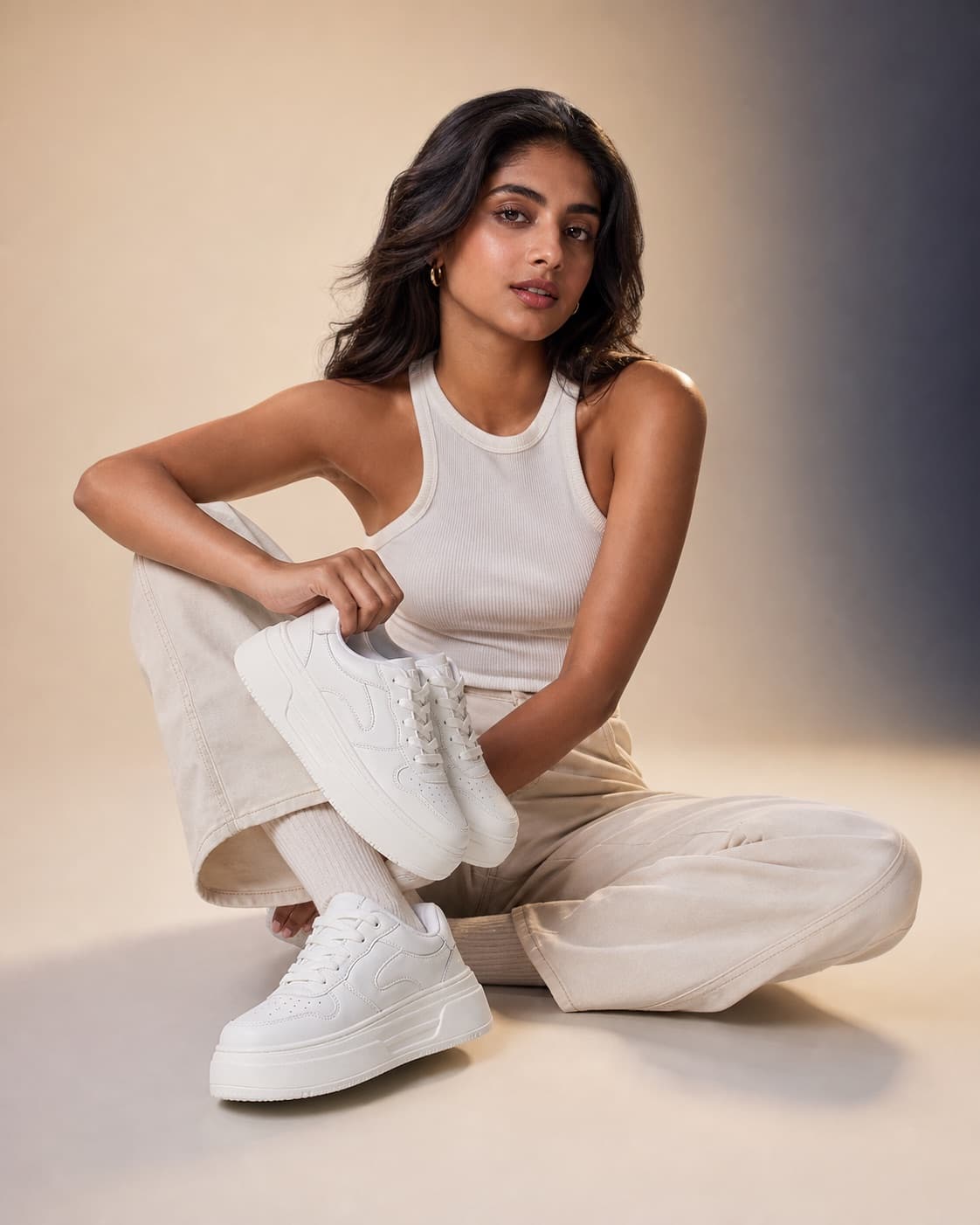 Chunky Platform Sneakers, view 1